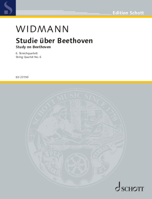 Studie über Beethoven (6. Streichquartett, 2019)