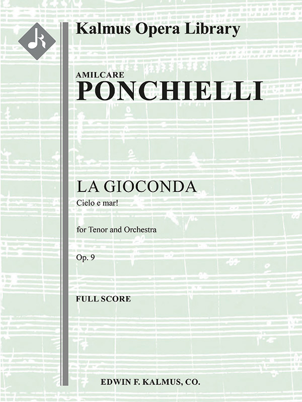 La Gioconda Act 2 Tenor: Cielo e mar Sc