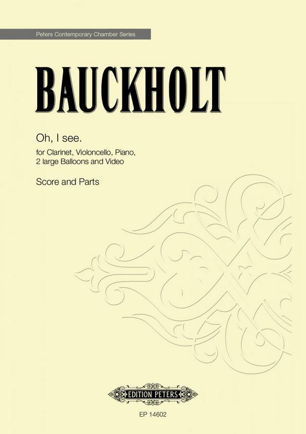 Oh, I See (score and parts)