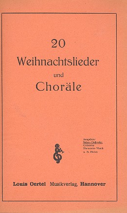 20 Weihnachtslieder und Choräle