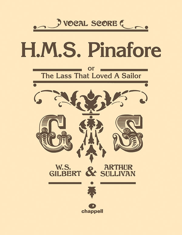 HMS Pinafore für Soli, gem Chor
