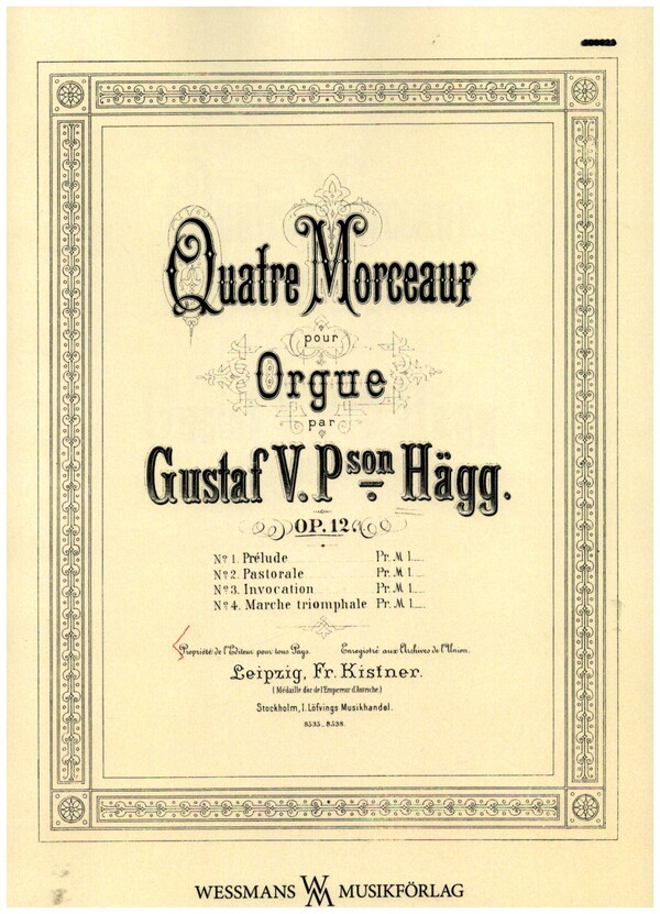 4 Morceaux op.12