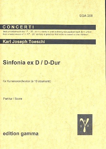 Sinfonia ex D D-Dur
