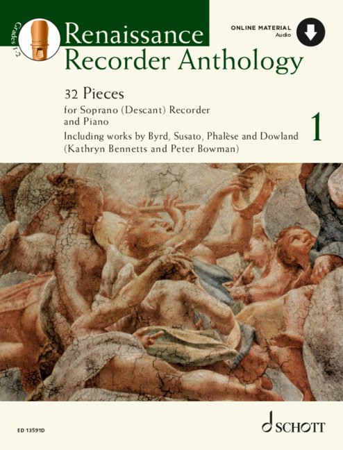 Renaissance Recorder Anthology  Vol. 1 (+Online-Audio)