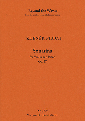 Sonatina Op. 27 for Violin and Pianoforte (Piano performance score & part)