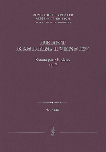 Sonata pour le piano, Op. 7 (first edition, performance score)