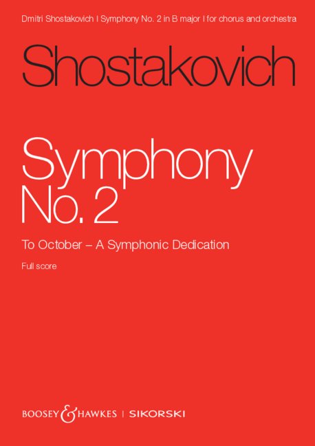 Symphony in B major No.2 op.14 "To October"