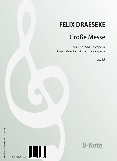 Große Messe op.85