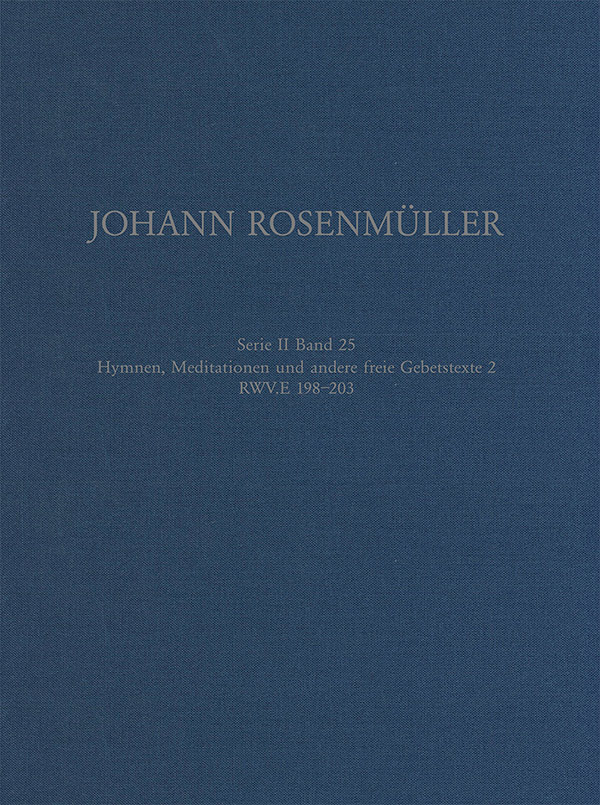 Rosenmüller Gesamtausgabe Band 25 Serie II
