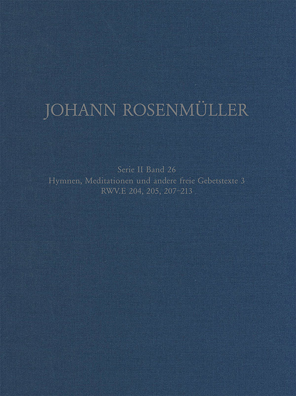 Rosenmüller Gesamtausgabe Band 26 Serie II