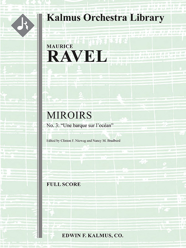 Miroirs No 3 (f/o score)