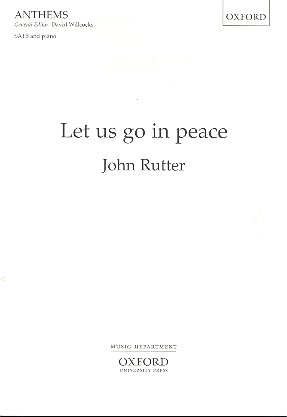 Let us go in Peace for mixed chorus