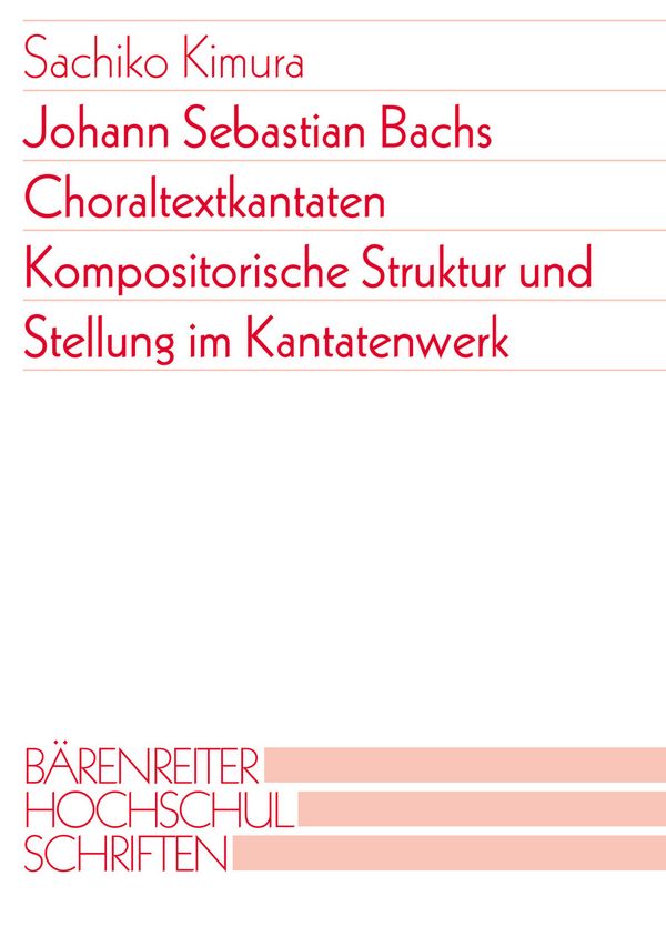 Johann Sebastian Bachs Choralkantaten