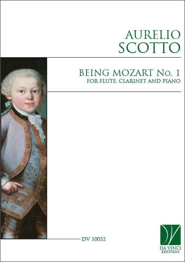 Being Mozart n.1, for Flute, Clarinet and Piano