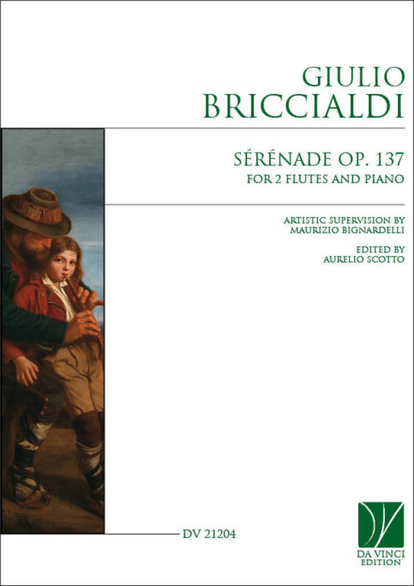 Sérénade Op. 137, for 2 Flutes and Piano
