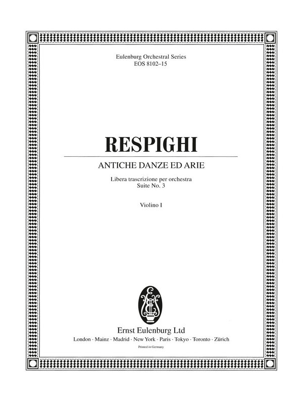 Antiche Danze ed Arie Nr.3