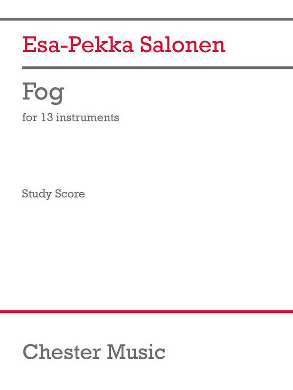 Fog (for 13 instruments) (Study Score)