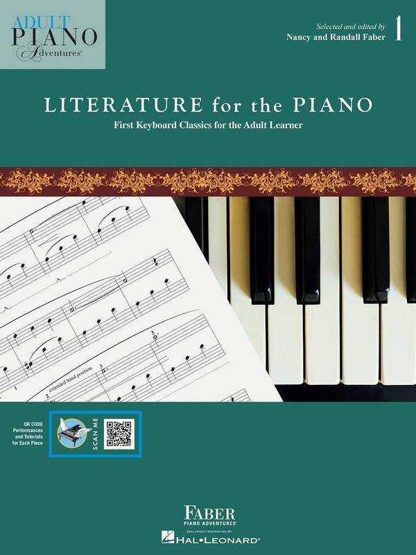 Adult Piano Adventures Literature for Piano Vol. 1 (+QR-Code)