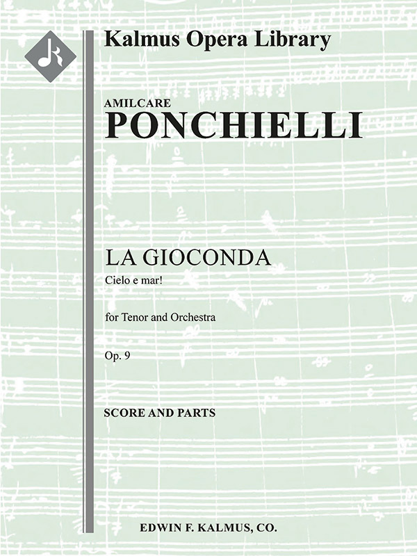 La Gioconda Act II (tenor) Cielo e mar