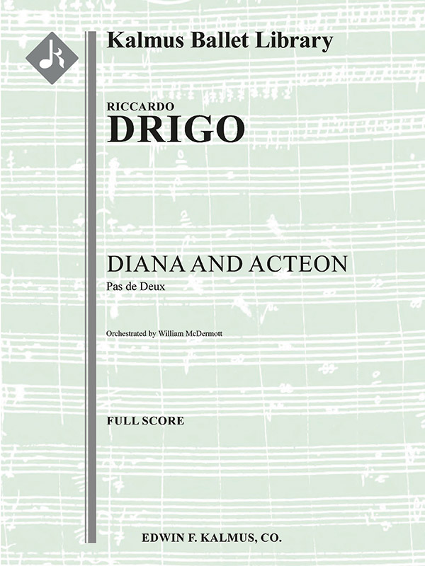 Diana and Acteon Pas de Deux (score)