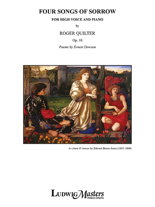 Four Songs Of Sorrow Op 10 (high voice)