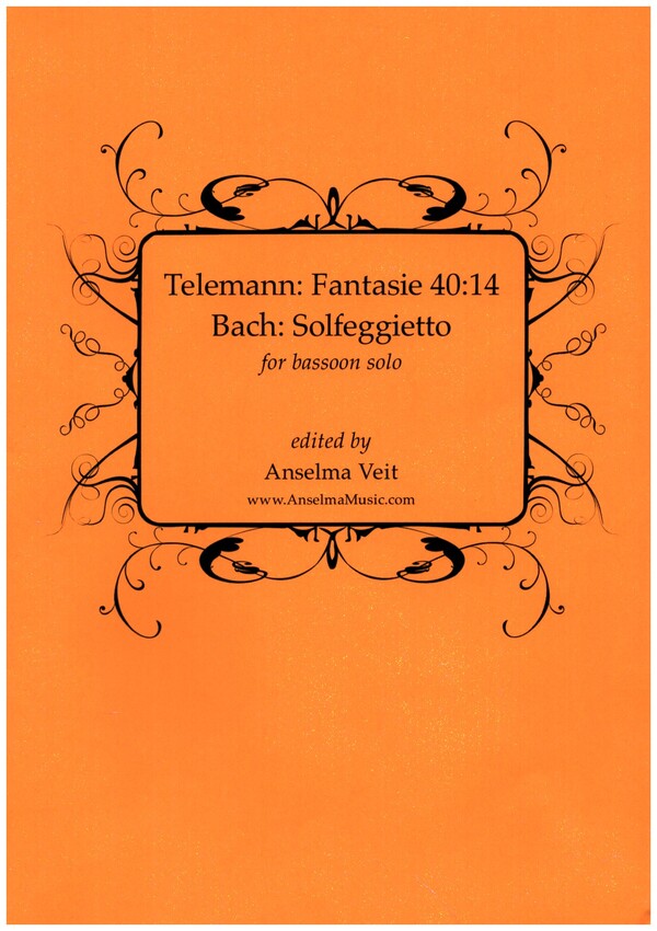 Fanasie TWV40:14 (Telemann) und Solfeggietto (Bach)