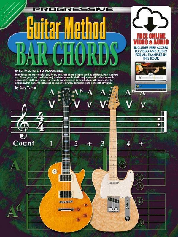 Progressive Guitar Method - Bar Chords(+CD, DVD, Online-Audio)