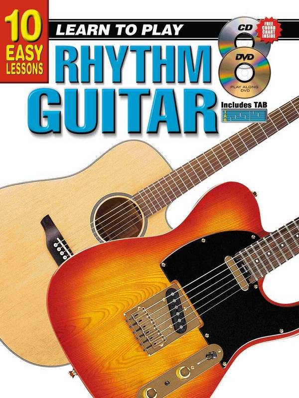 10 Easy Lessons - Learn To Play Rhythm Guitar