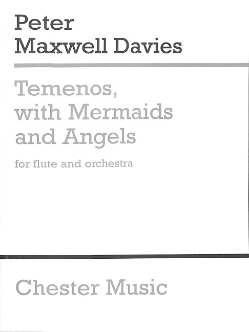 Temenos with mermaids and angels for flute