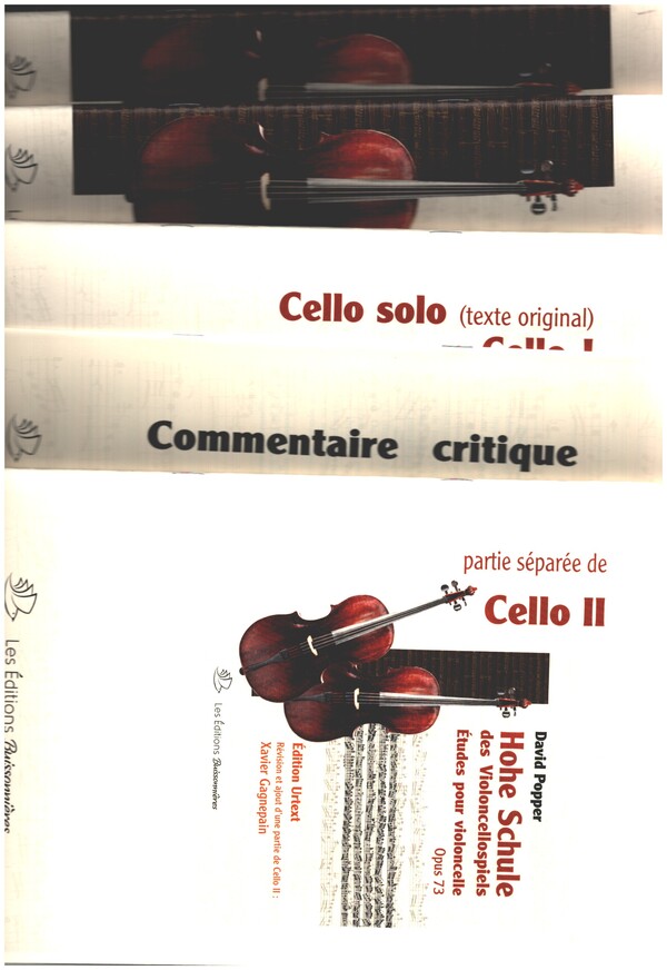 Hohe Schule des Violoncellospiels op.73 vols.1+2