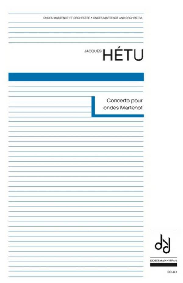 Concerto Ondes Martenot op. 49