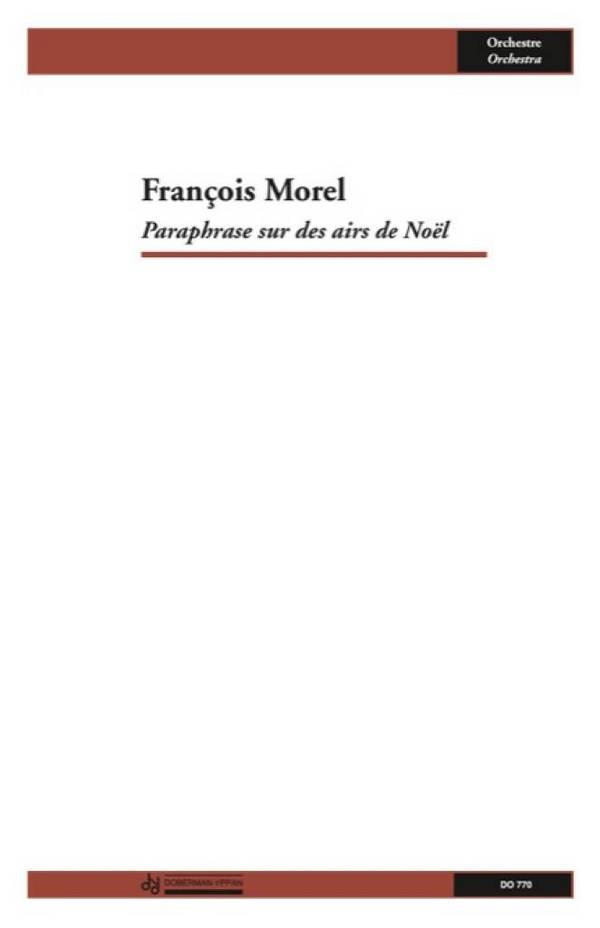 Paraphrase sur des airs de Noël