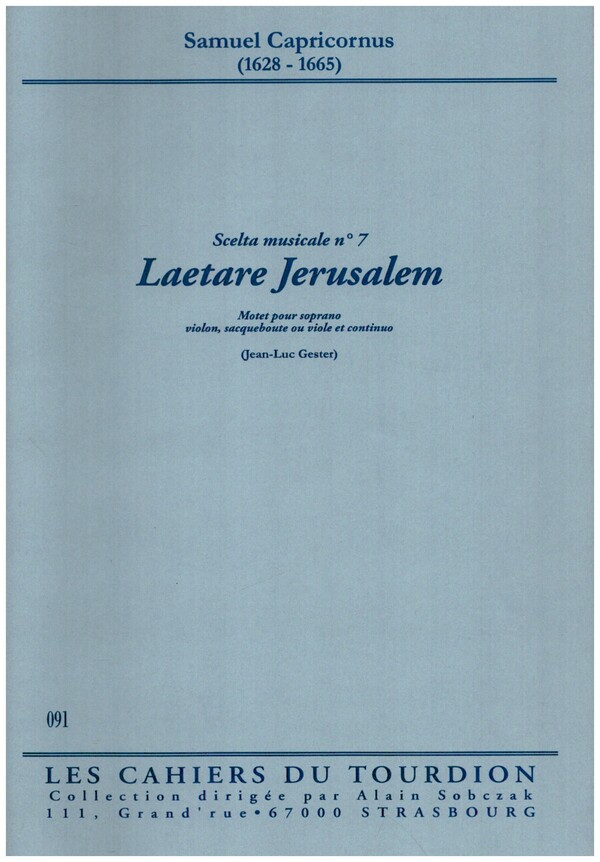 Laetare Jerusalem