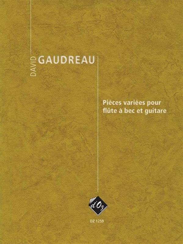 Pièces variées pour flûte à bec soprano et guitare