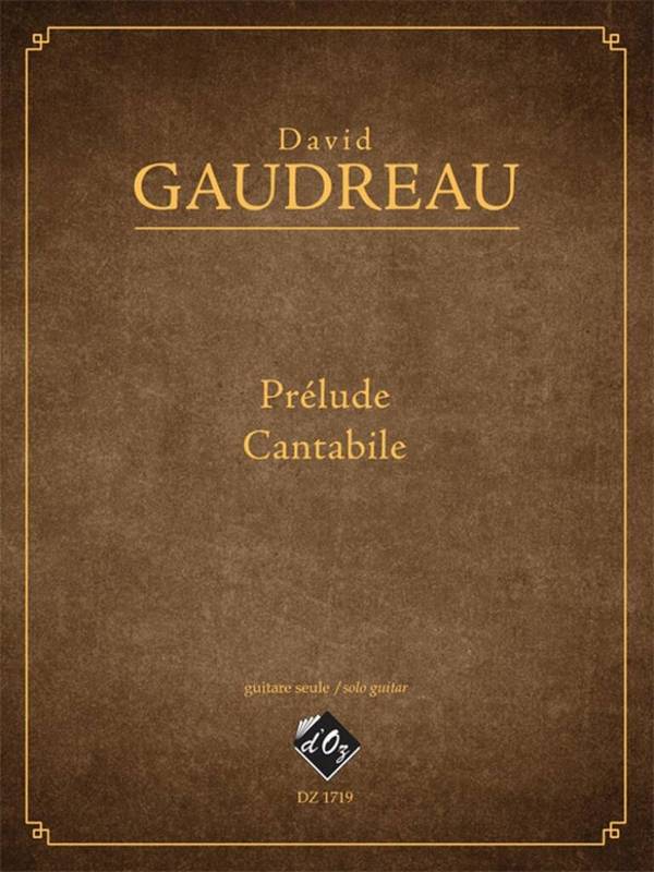 Prélude, Cantabile