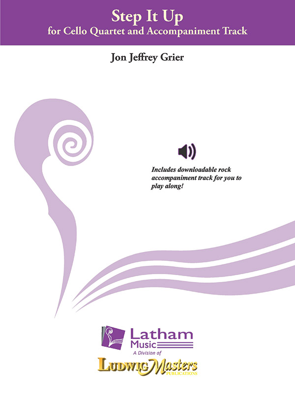 Step It Up for Cello Quartet with Acc CD