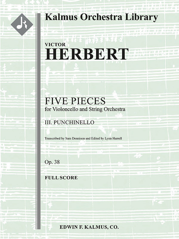 Five Pieces for Cello/Orch III (s/o sc)