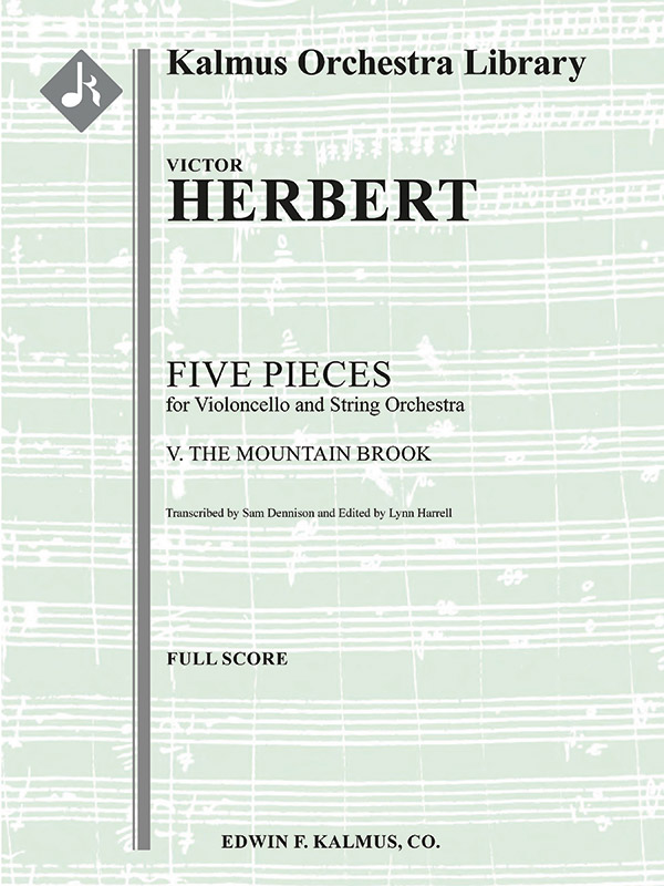 Five Pieces for Vc/Orch V (s/o sc)
