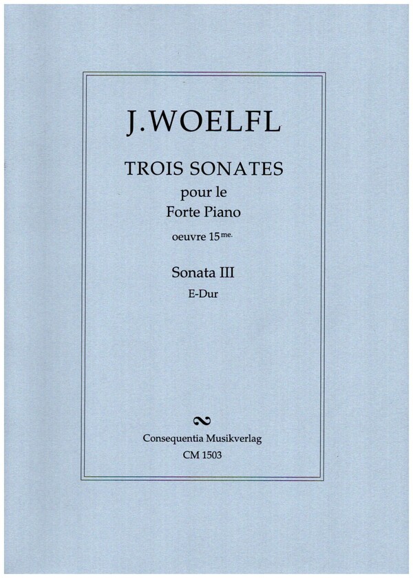 Sonate E-Dur op.15 Nr.3