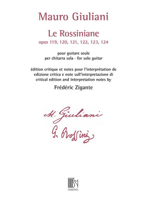 Le Rossiniane op.119-124