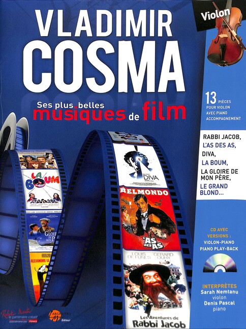 Ses plus belles musiques de film, pour violon