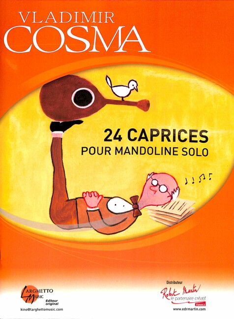 Caprices (24) pour mandoline solo