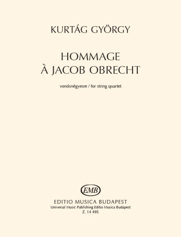 Hommage a Jacob Obrecht