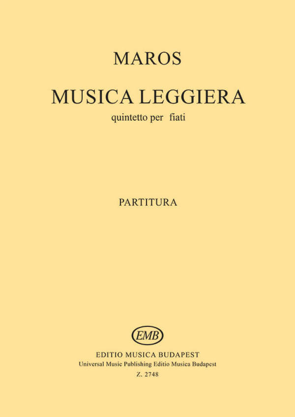 Musica Leggiera Fuer Holzblaese