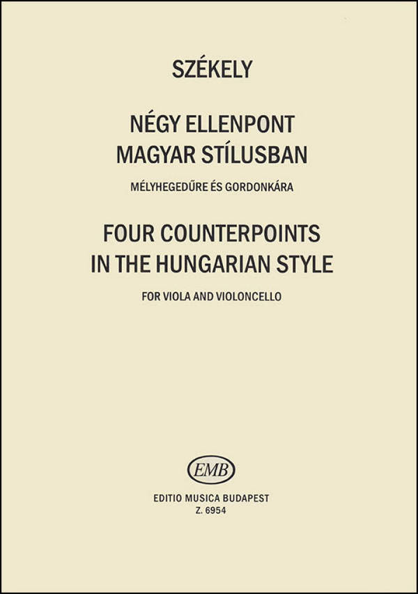 4 Counterpoints Im Ungarischen