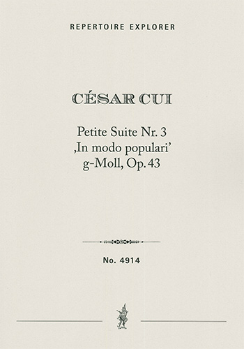 Petite Suite Nr. 3 ?In modo populari? G minor Op. 43