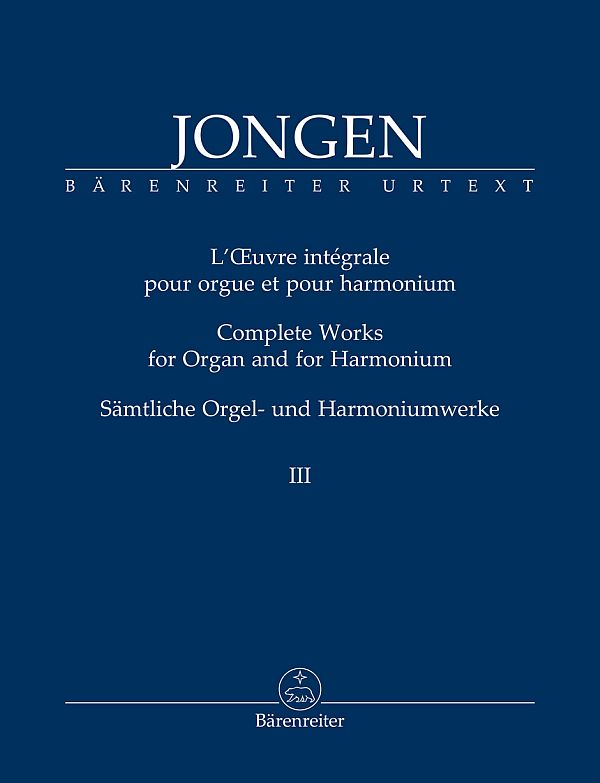Sämtliche Orgel- und Harmoniumwerke Band 3