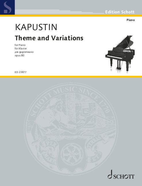 Theme and Variations op. 80 (1996)