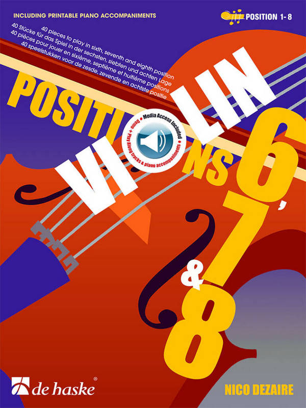 Violin Positions 6, 7 & 8 (+Online-Audio