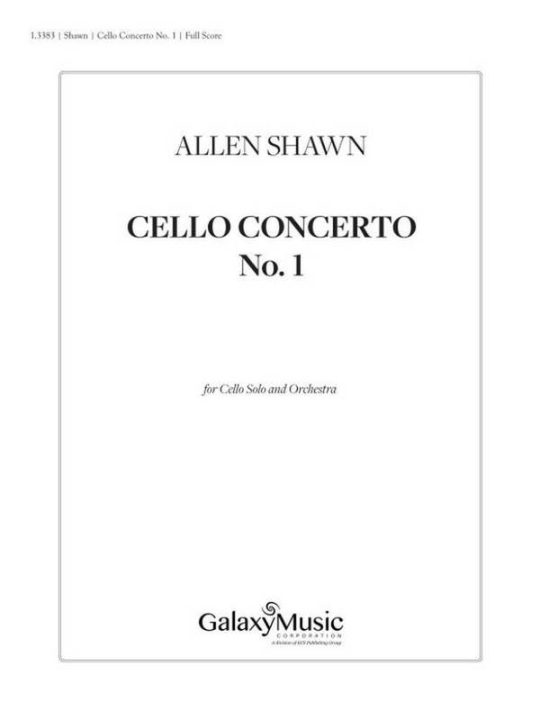 Cello Concerto No. 1